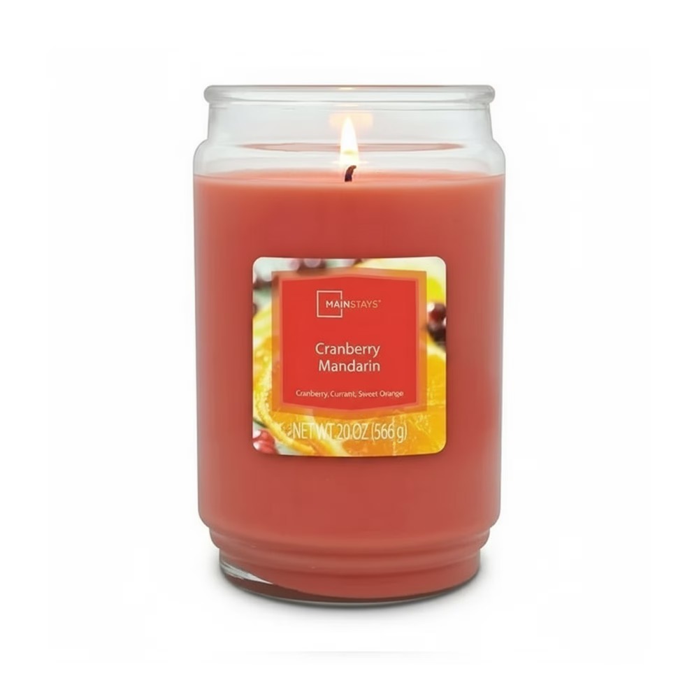 Home Fragrance Candles - شمعة معطرة برائحة التوت البري واليوسفي