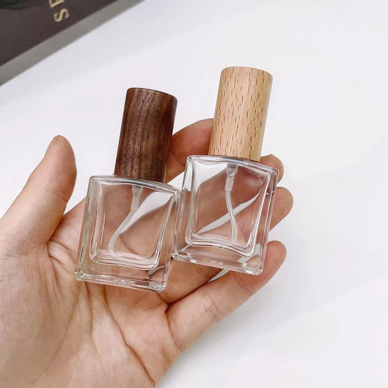 Perfume Atomizer Travel - زجاجة بخاخ عطر من الزجاج السميك