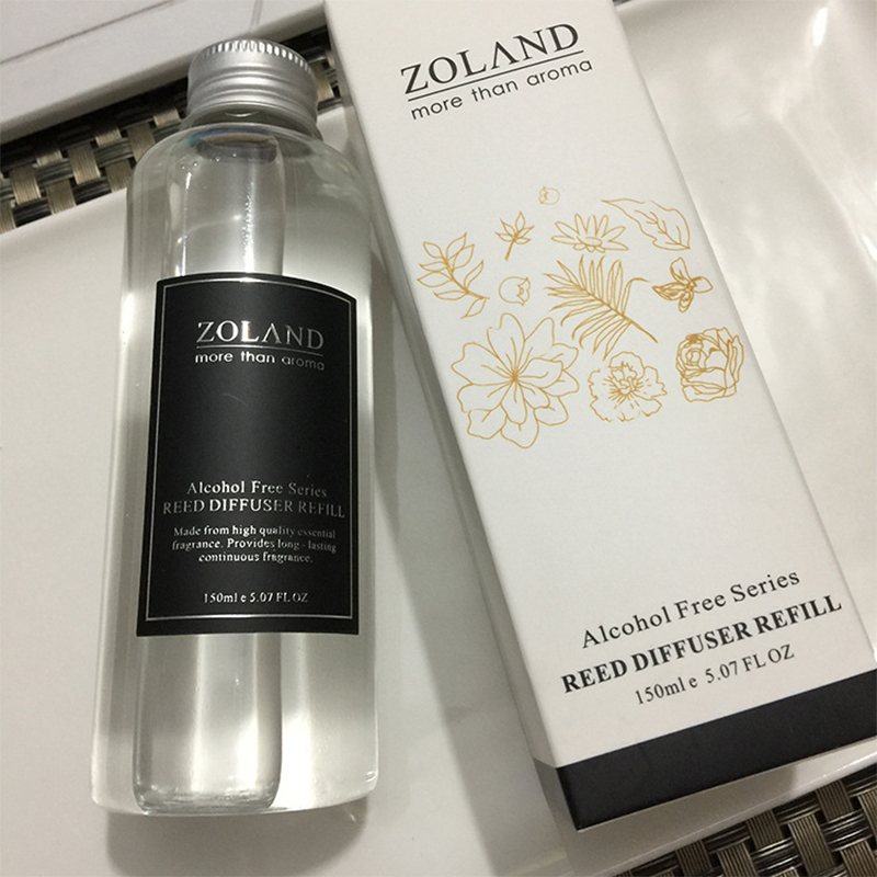 Home Fragrance Jasmine & Yuzu Porcelain Diffuser - 150 مللي الرئيسية العطر الطبيعي زيت