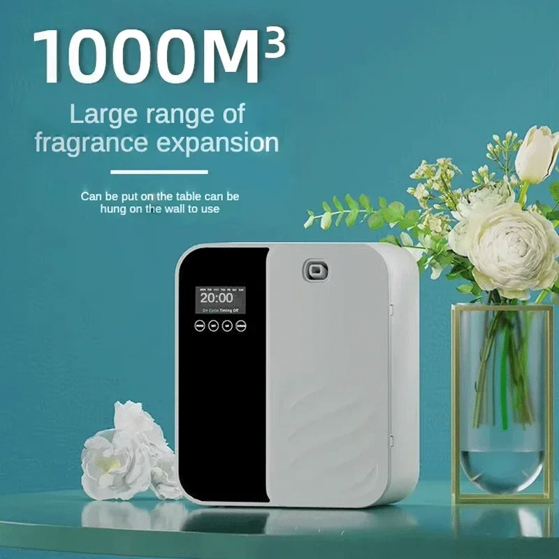 Parfum Home Fragrance - 1000m3 موزع رائحة كهربائية بلوتوث الحائط
