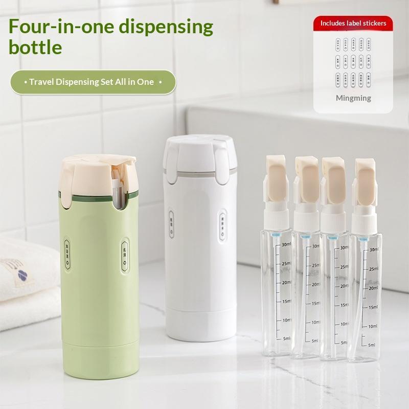 Perfume Atomizer Travel - مجموعة زجاجات سفر قابلة لإعادة التعبئة