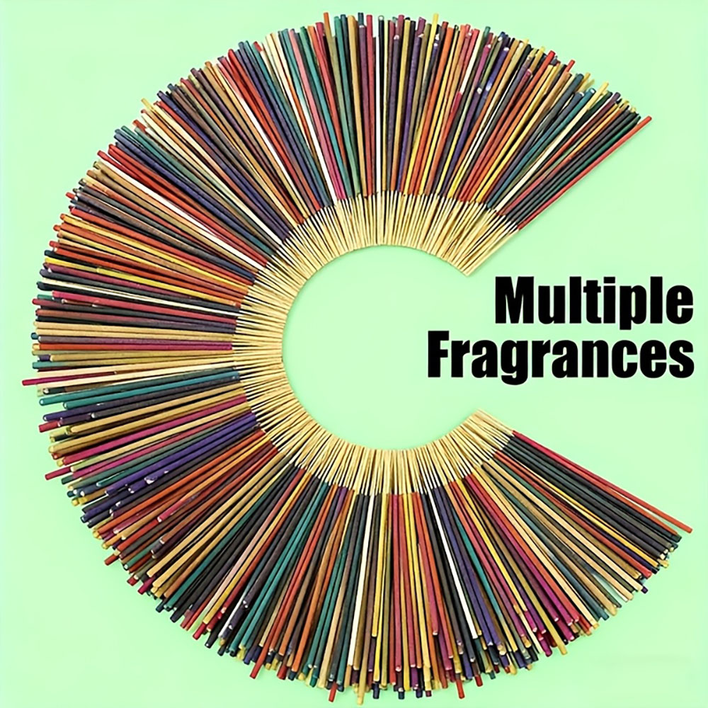 Home Fragrance Jasmine & Yuzu Porcelain Diffuser - عبوة 28 نكهة مختلطة 60/180/360 أعواد