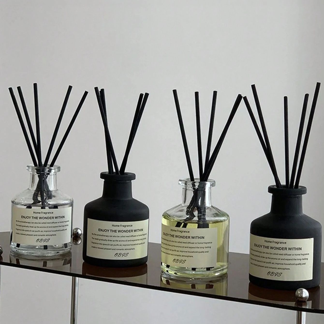 معطر منزلي بدون لهب 50 مل، زيت - مراجعة Home Fragrance Jasmine & Yuzu Porcelain Diffuser وسعره