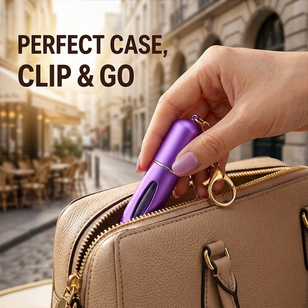 زجاجة عطر محمولة قابلة لإعادة  - مراجعة Perfume Atomizer Travel وسعره