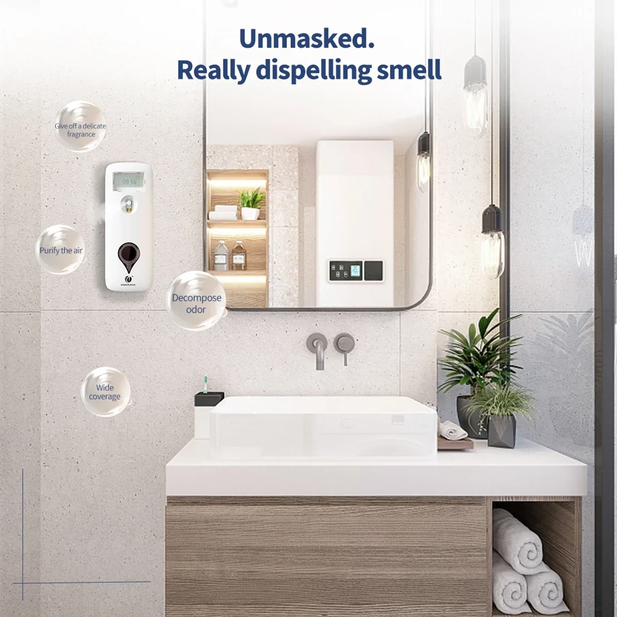 موزع هواء سائل مركب على الحائط - مراجعة Home Fragrance Hotel وسعره