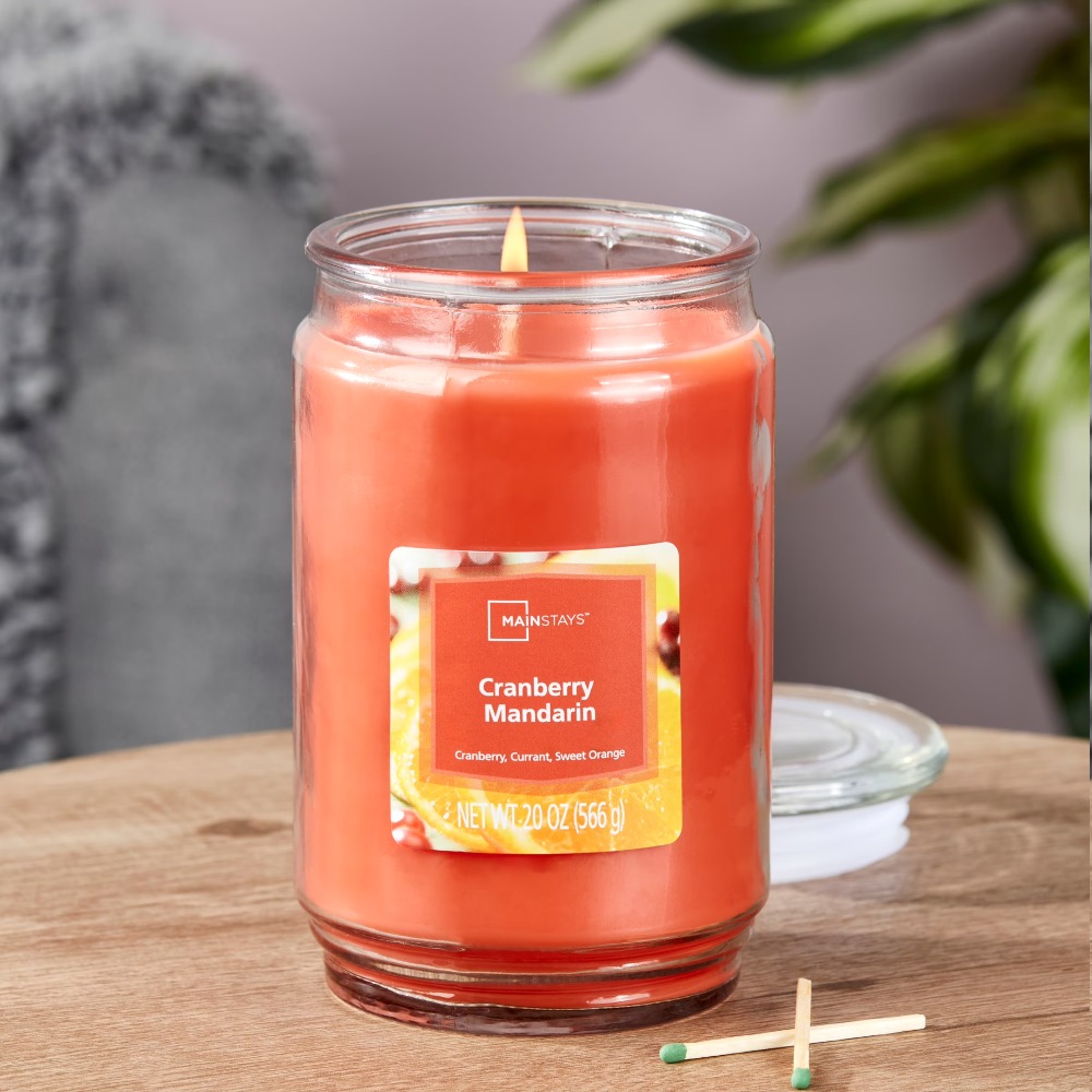شمعة معطرة برائحة التوت البري  - مراجعة Home Fragrance Candles وسعره