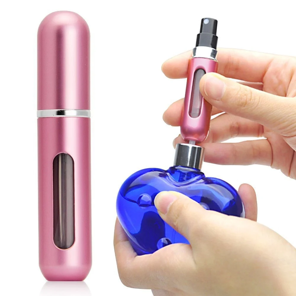 مجموعة جديدة رائجة من 5 قطع: ز - مراجعة Perfume Atomizer Travel وسعره