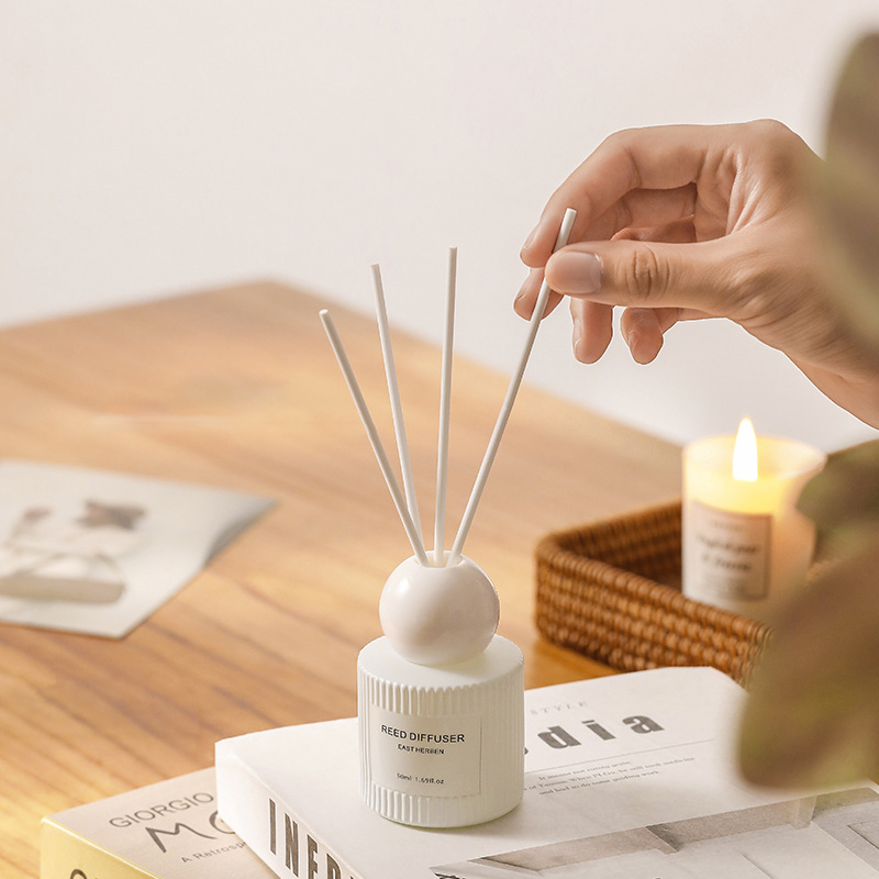 50 مل عطر غرفة النوم المنزلية  - مراجعة Home Fragrance Jasmine & Yuzu Porcelain Diffuser وسعره