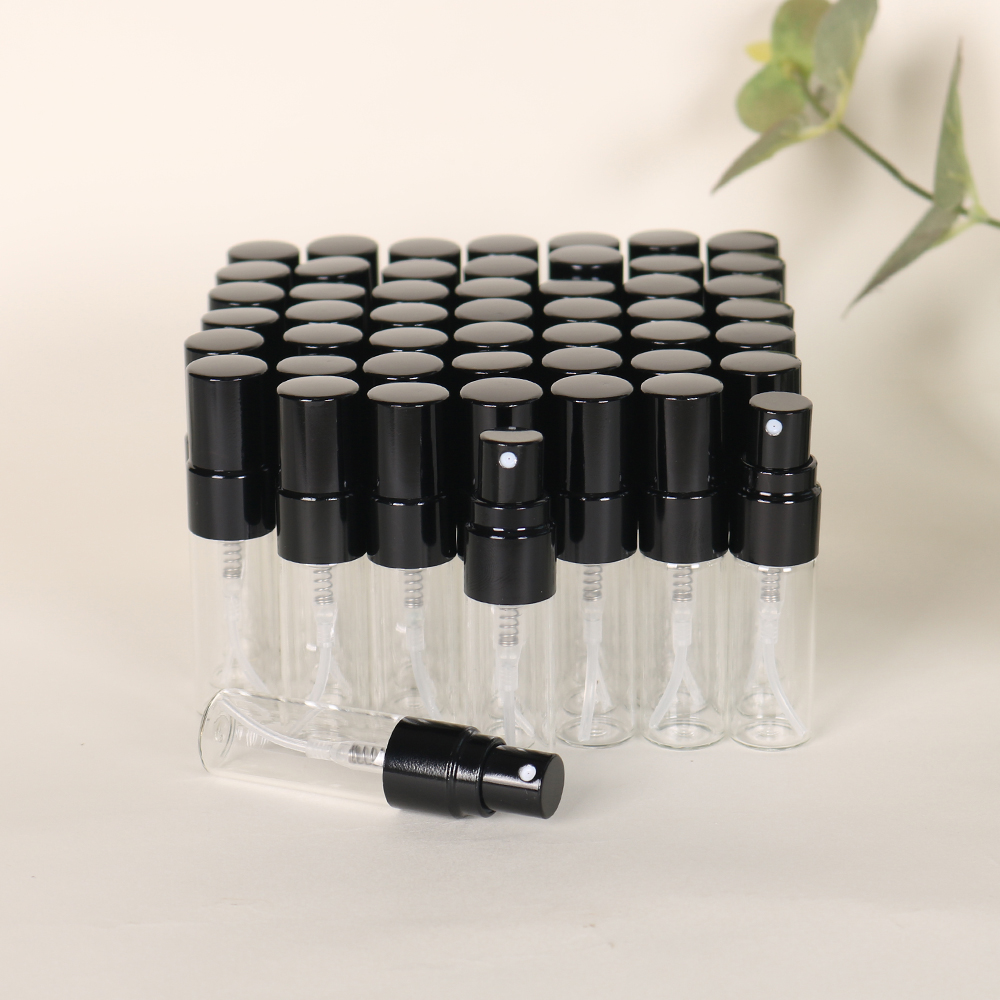 50 قطعة زجاجة عطر زجاجية شفافة - مراجعة Perfume Atomizer Travel وسعره