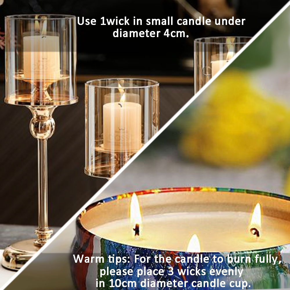 55 قطعة شمعة زهرة الفتيل الخشب - مراجعة Home Fragrance Candles وسعره