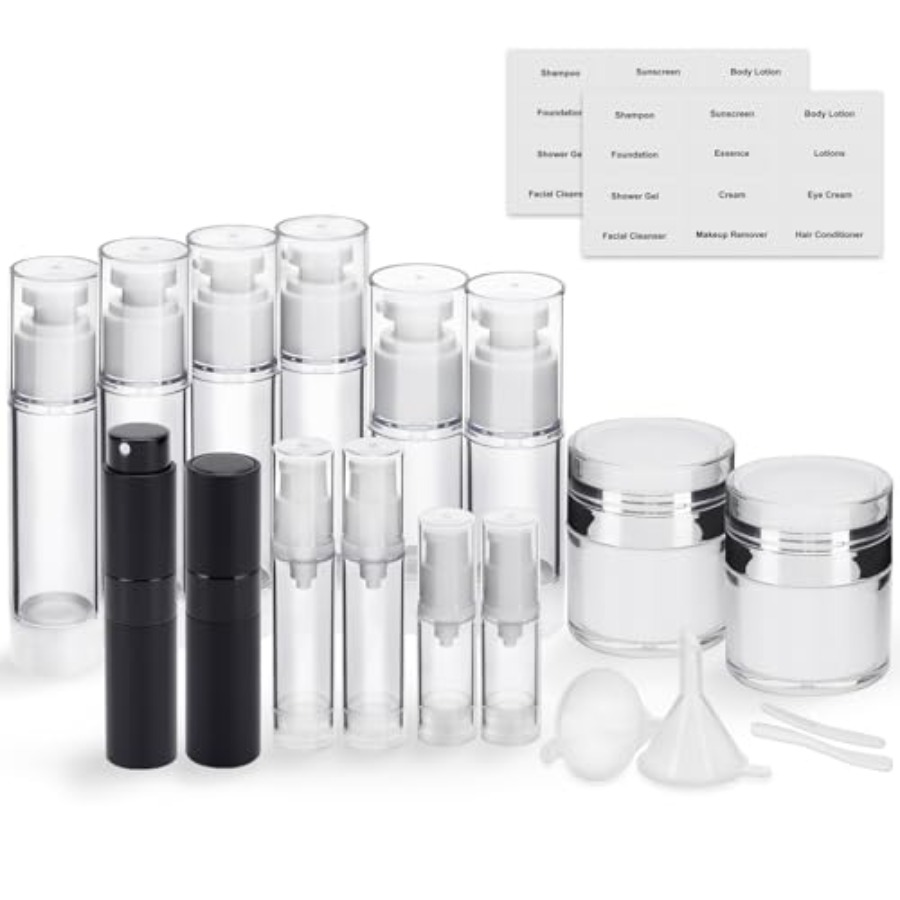 مجموعة من 20 عبوة عطر بدون هوا - مراجعة Perfume Atomizer Travel وسعره